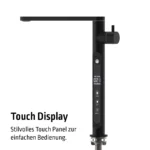 1 wege entnahmehahn edelstahl v4a/316l mit display für pantera gourmetwasseranlage